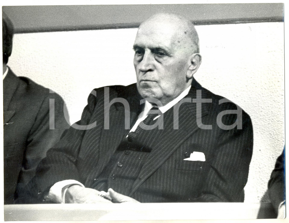1967 MILANO Attilio PICCIONI al 10° Congresso nazionale DC Democrazia Cristiana