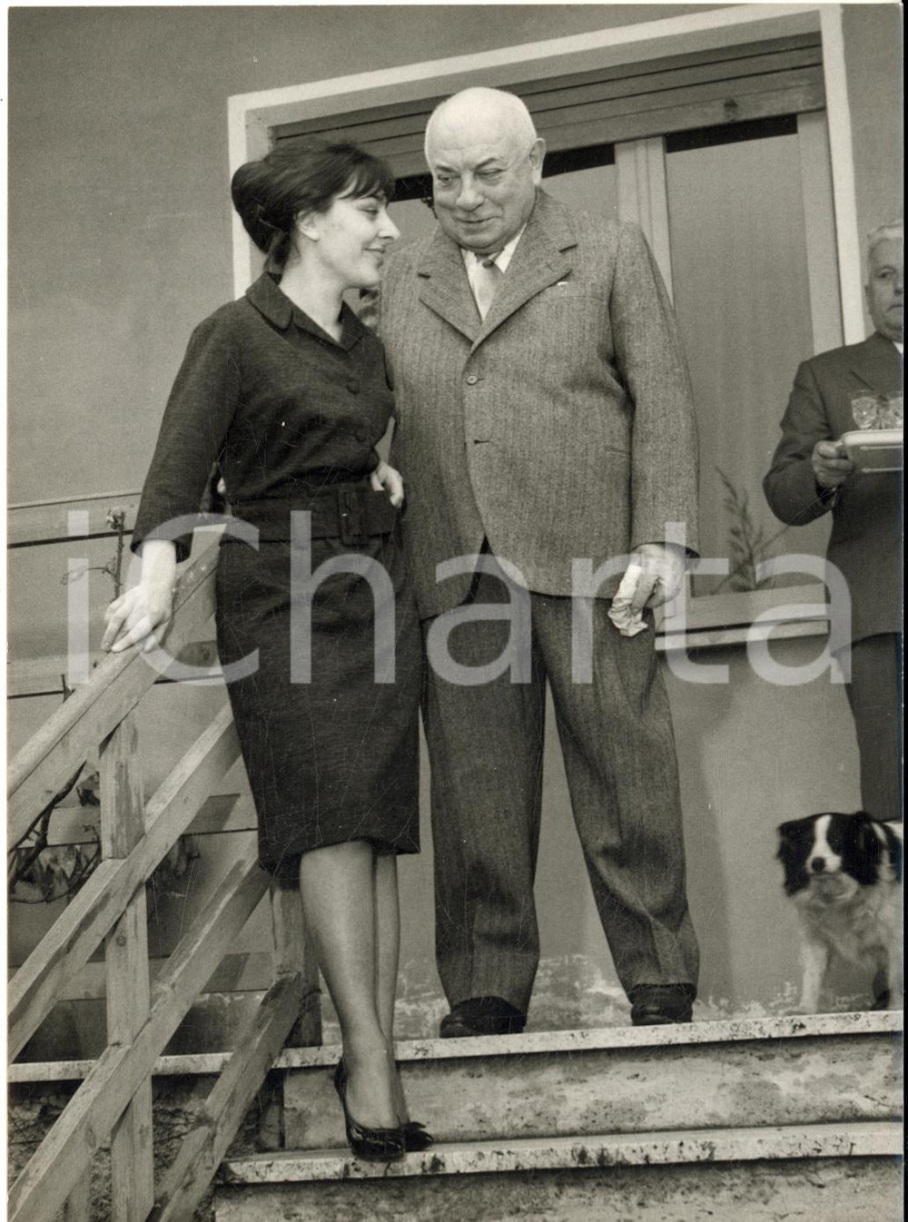 1961 OVADA Giornalista Francesco ODDONE sposa a 83 anni giovane di 26 anni