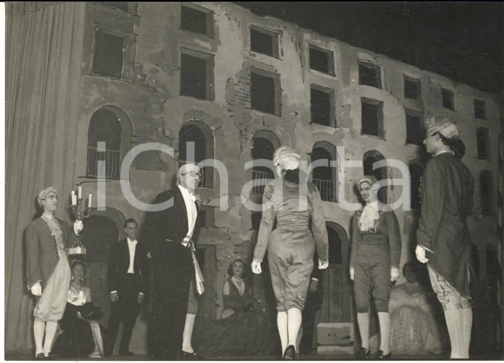 1957 TORINO Teatro Carignano - "Una Mole chiamata desiderio" - Foto 18x13 cm