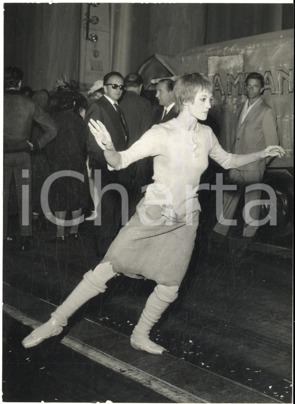 1967 MILANO Teatro alla Scala - Carla FRACCI nel balletto "La strada" Foto 13x18