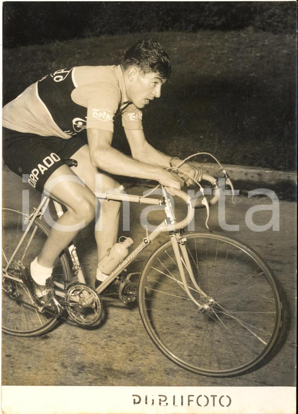 1955 CICLISMO TRE VALLI VARESINE - Aldo MOSER nella prova a cronometro - Foto