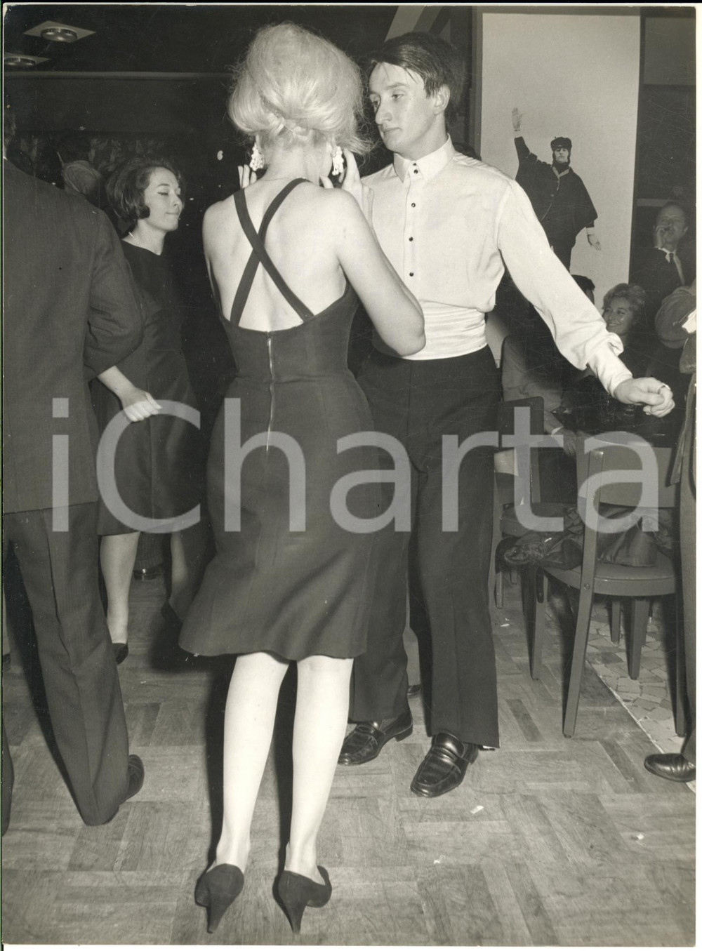 1966 MILANO Inaugurazione locale PIPER in viale Alemagna - Foto 18x24 cm