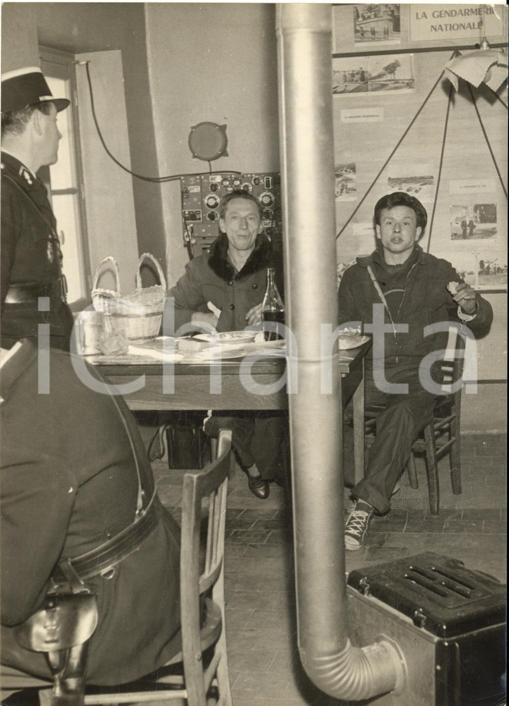 1960 BONNY-SUR-LOIRE Arresto evasi di FRESNES - Jean-Louis ANDRIES André BAZIN