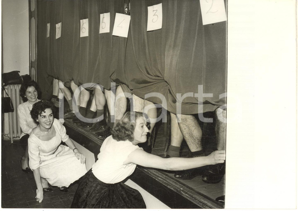 1962 NICE Club des Célibataires - Concours pour la plus belle jambe masculine