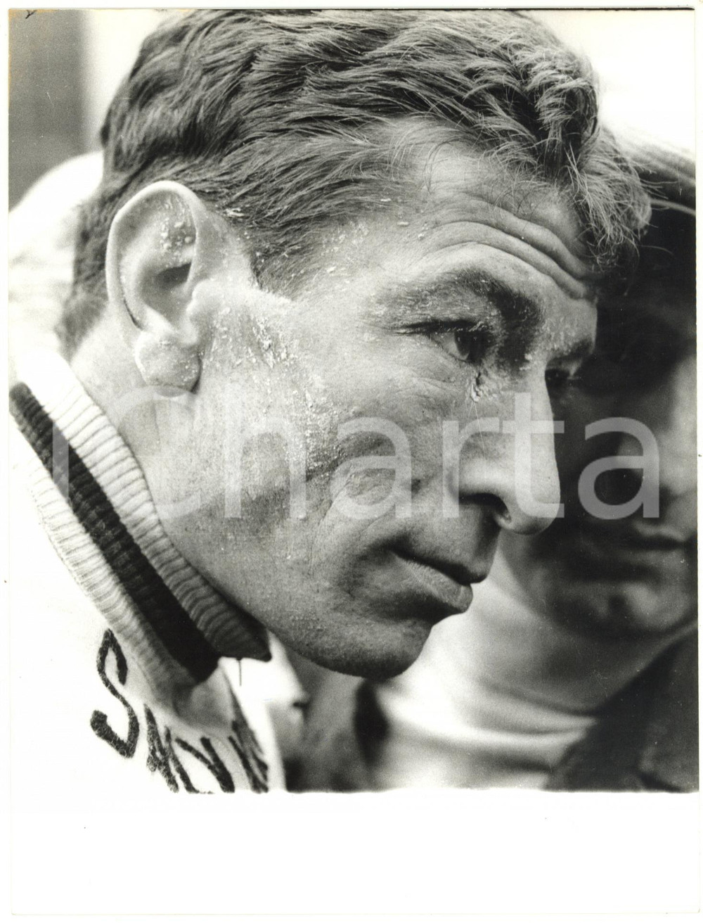 1967 TRENTO CICLISMO GIRO D'ITALIA Felice GIMONDI provato dopo la tappa *Foto