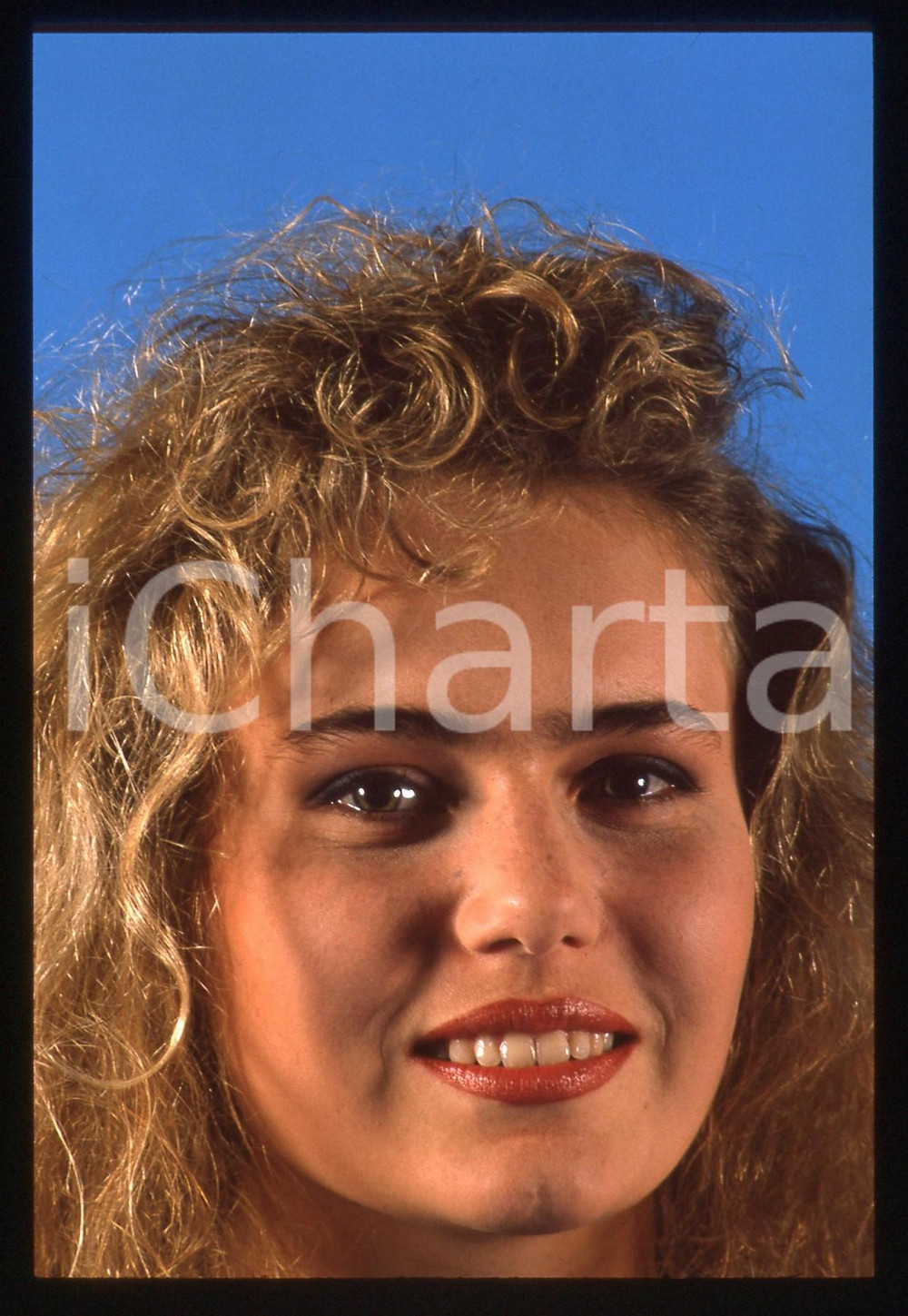 35mm vintage slide* 1989 CANALE 5 Ylenia CARRISI - Ritratto della showgirl (44)