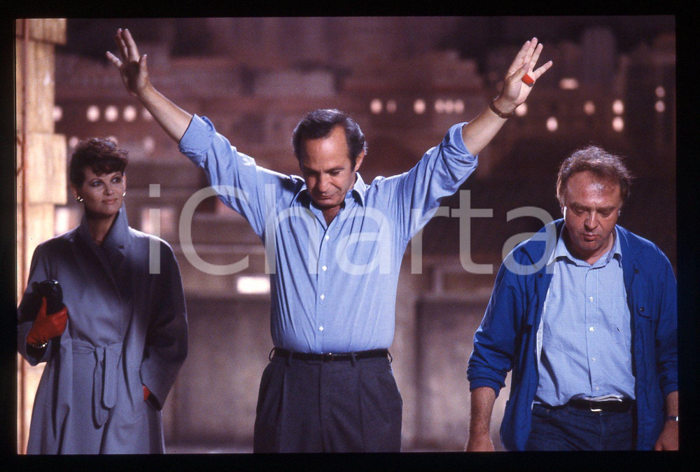 35mm vintage slide*1985 Ben GAZZARA Alberto BEVILACQUA LA DONNA DELLE MERAVIGLIE