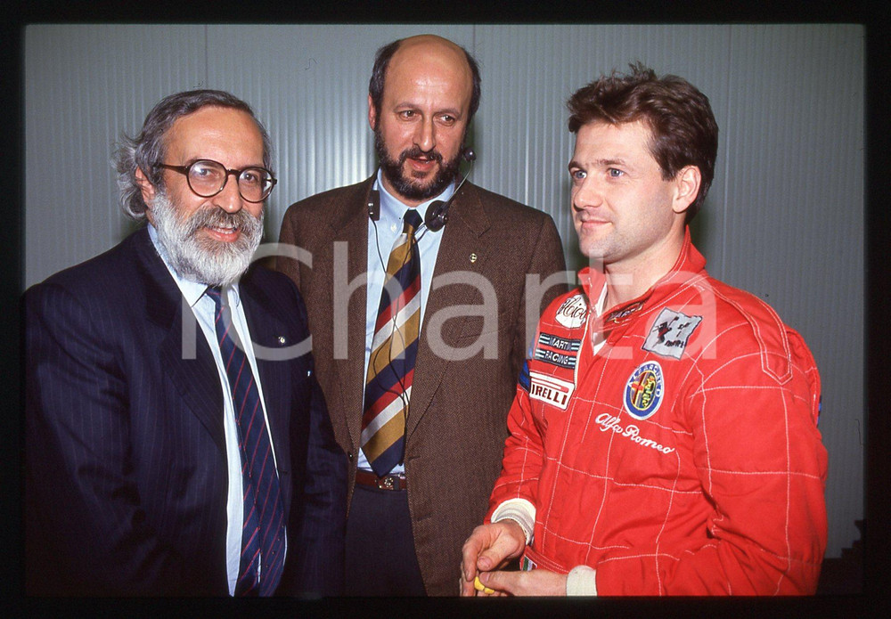 35mm vintage slide* 1992 ITALIA - SUPERTURISMO Nicola LARINI ed Enrico FERRI (4)