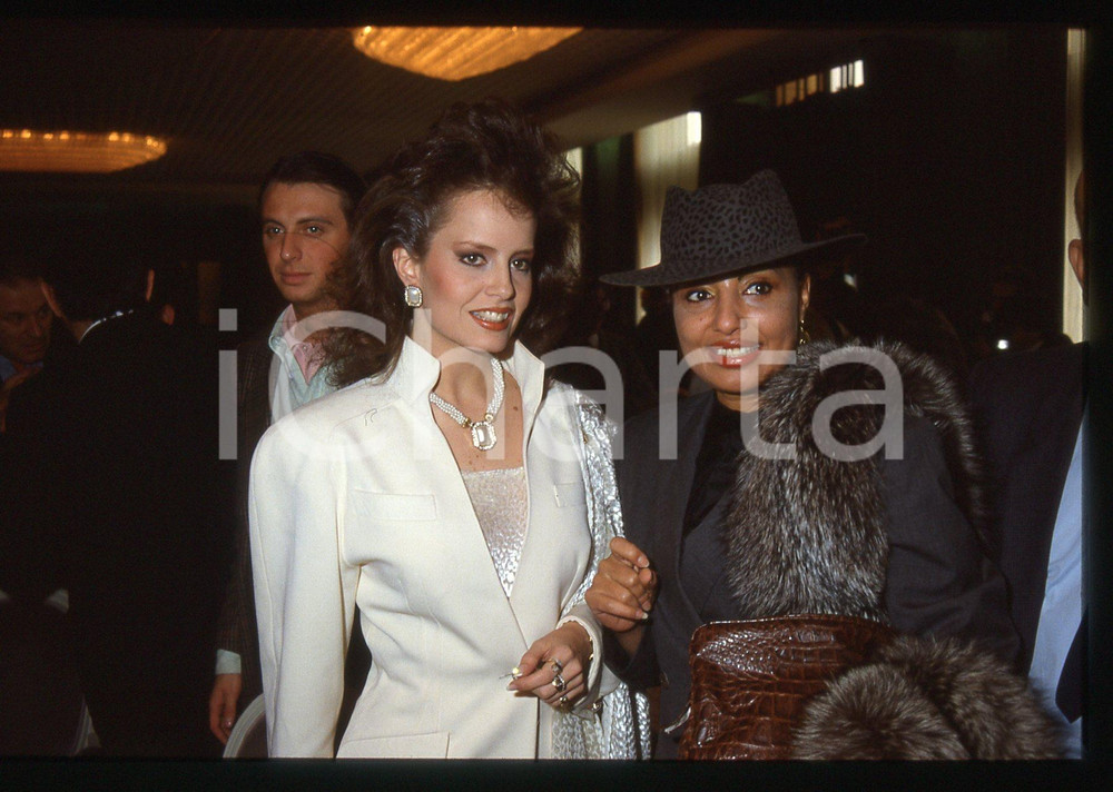 35mm vintage slide* 1988 MISS UNIVERSO ITALIA Cecilia BOLOCCO Lara SAINT PAUL 2