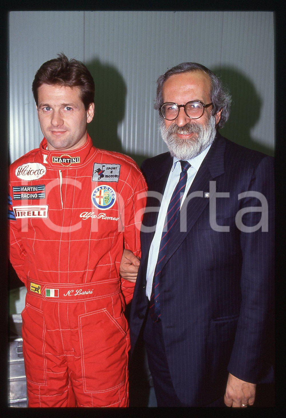 35mm vintage slide* 1992 ITALIA - SUPERTURISMO Nicola LARINI ed Enrico FERRI (8)