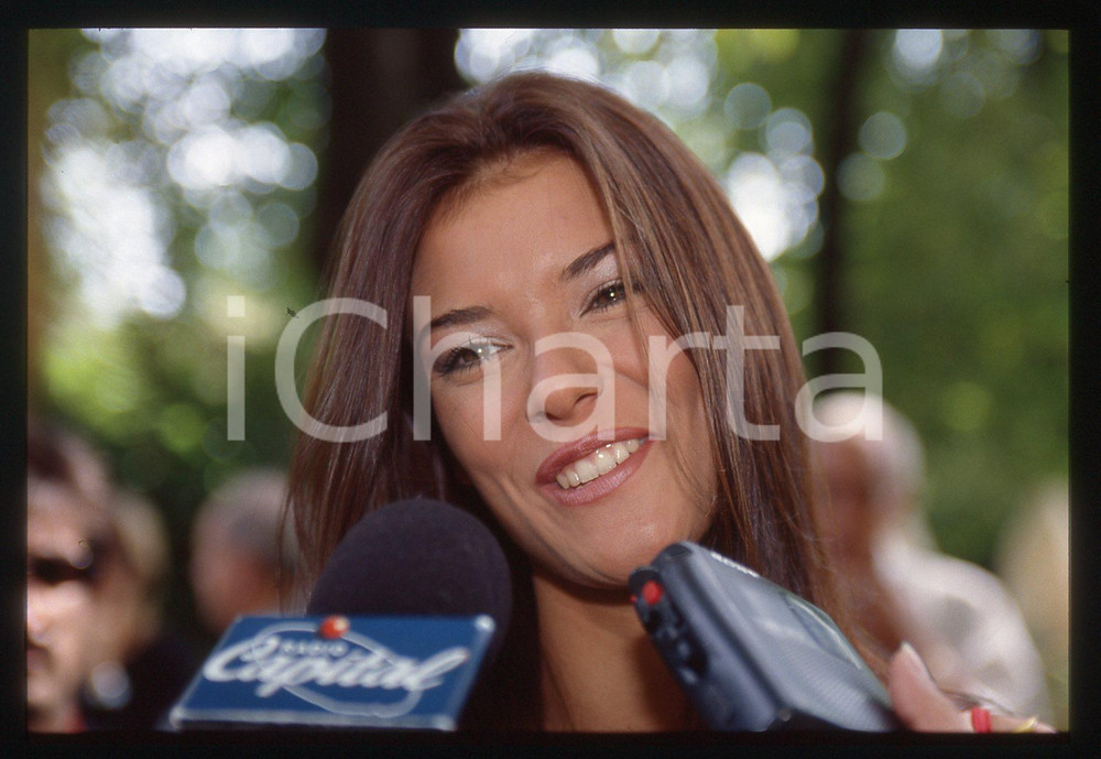 35mm vintage slide* 1999 MISS ITALIA Donatella SALVATICO Ritratto Miss DEBORAH 2