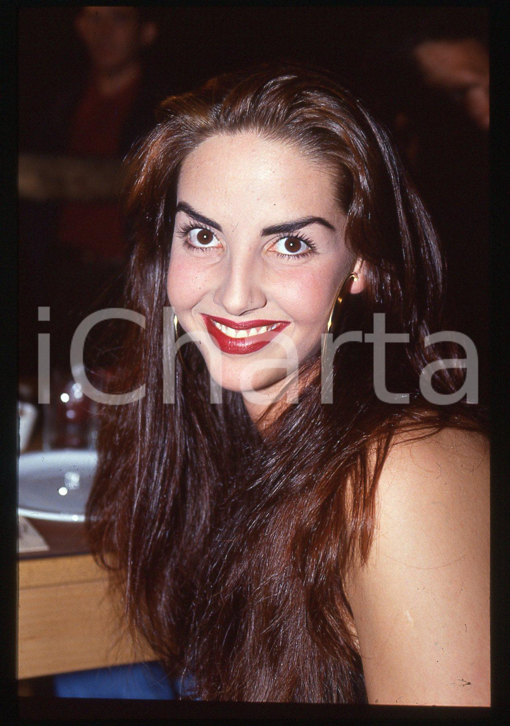 35mm vintage slide* 1995 ca COSTUME Benedetta MAZZINI CROCCO Ritratto attrice 3