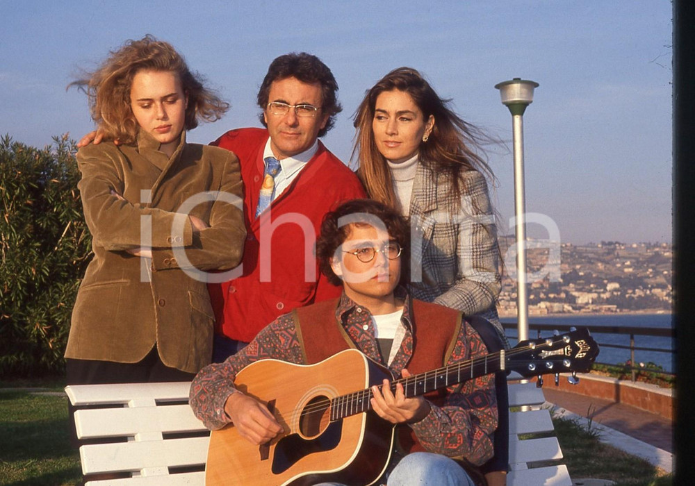 35mm vintage slide* 1985ca MUSICA - AL BANO Romina POWER Ylenia e Yari CARRISI 4