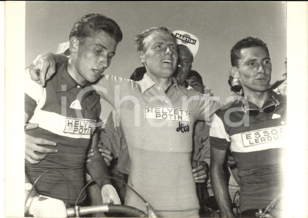 1957 TOUR DE FRANCE GRANVILLE Jacques ANQUETIL André DARRIGADE Jean FORESTIER