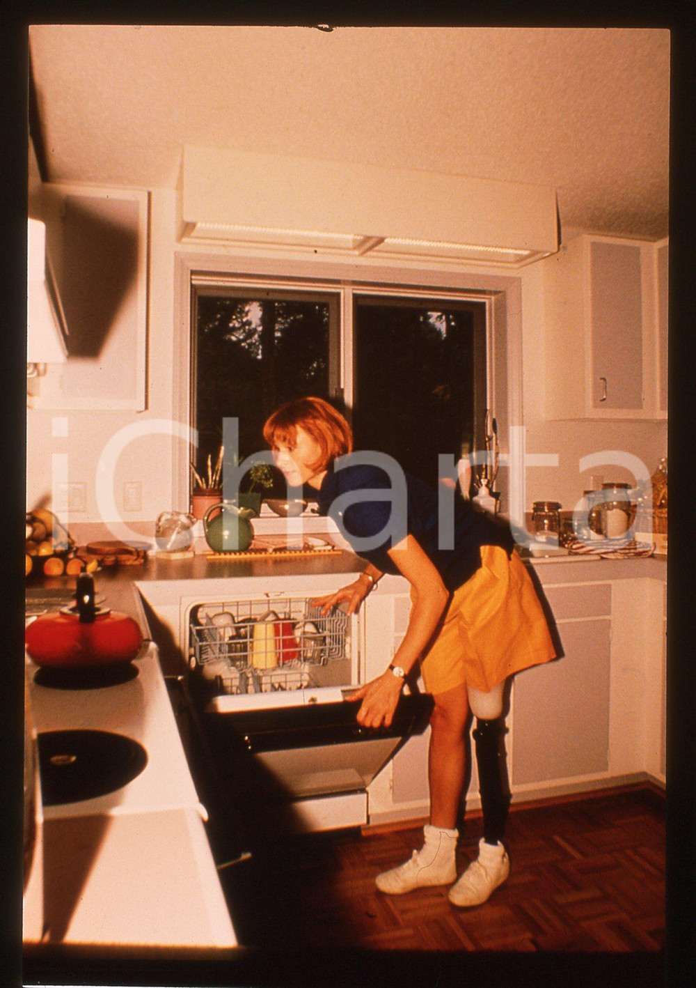 35mm vintage slide* 1985 ca COSTUME - Ivy GUNTER Ritratto della modella (14)