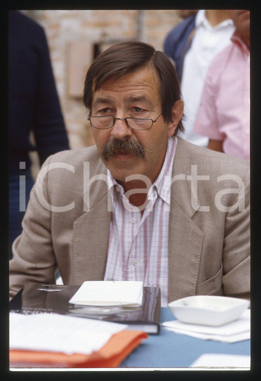 35mm vintage slide* 1984 VENEZIA Günter GRASS Giurato alla Mostra del Cinema (5)