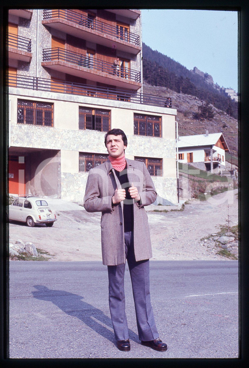 35mm vintage slide* 1970 ca ITALIA COSTUME Roberto BETTEGA Calciatore JUVENTUS 4