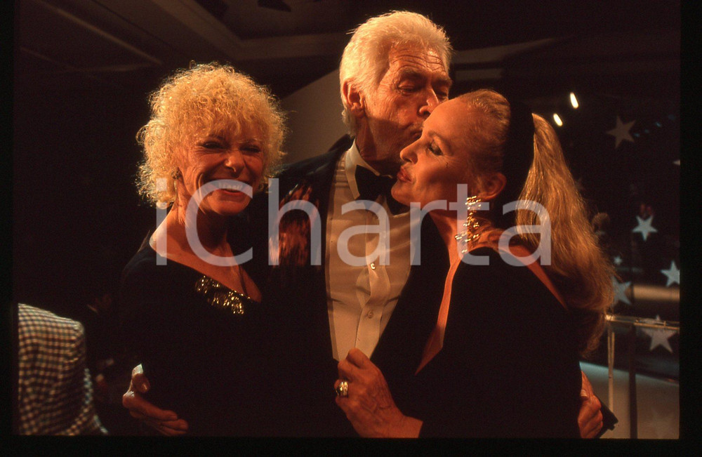 35mm vintage slide* 1990 CAMPIONE D'ITALIA - James COBURN Ursula ANDRESS (4)
