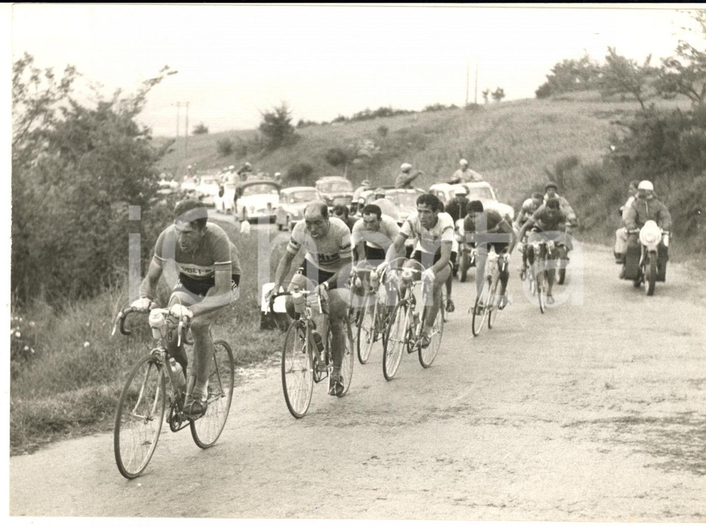 1957 GIRO D'ITALIA RADICOFANI Louison BOBET Gastone NENCINI Nino DEFILIPPIS