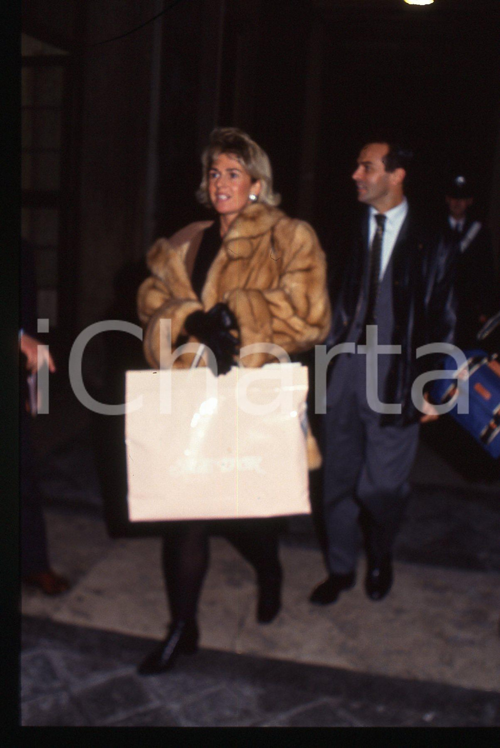 35mm vintage slide* 1990 ca ROMA - COSTUME Antonio CABRINI e Consuelo BENZI (4)