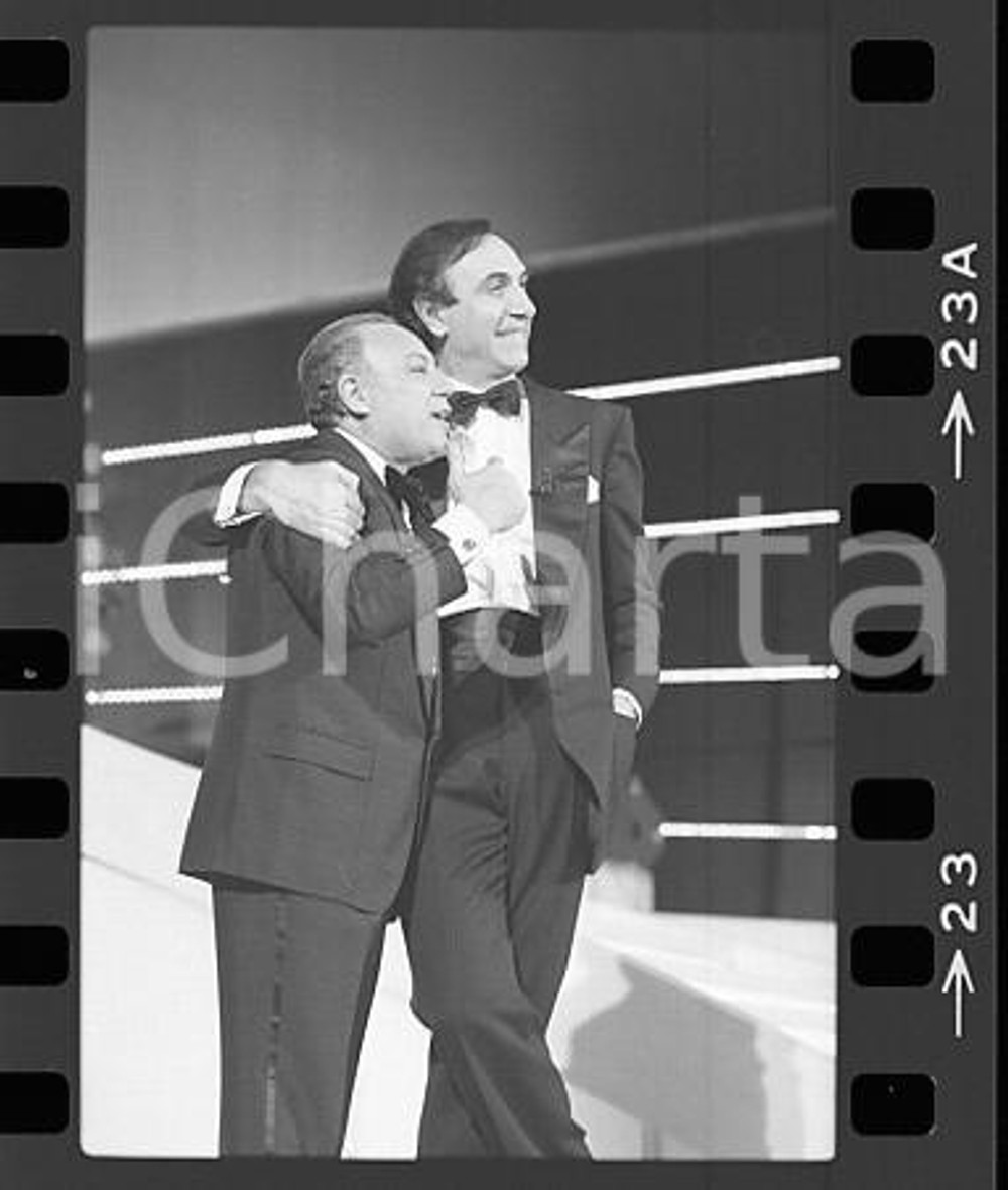 35mm NEGATIVO ORIGINALE * 1984 FESTIVAL SANREMO Pippo BAUDO Claudio VILLA 