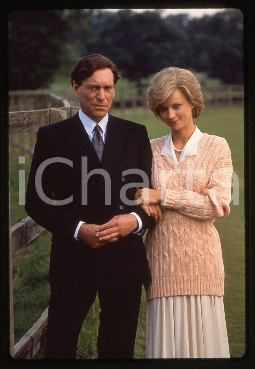 35mm vintage slide*1992 FERGIE & ANDREW Edita BRYCHTA Adam BAREHAM Ritratto (1)