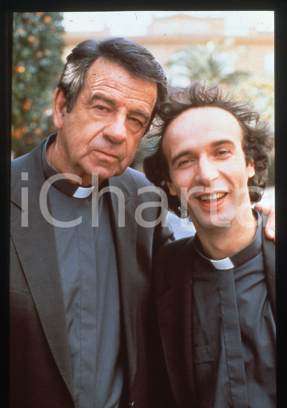 35mm vintage slide*1989 IL PICCOLO DIAVOLO Walter MATTHAU Roberto BENIGNI 