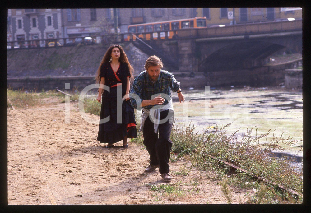 35mm vintage slide*1991 IL COMMISSARIO CORSO Rosa DI BRIGIDA Alberto SIRONI (4)