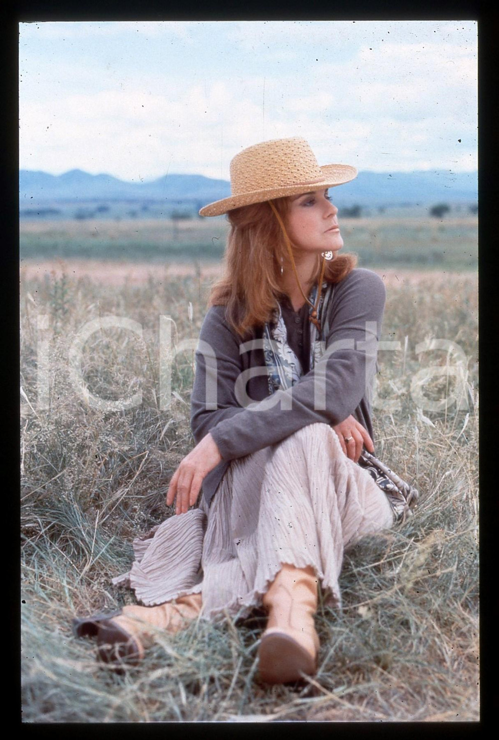 35mm vintage slide* 1996 BLUE RODEO Ann-MARGRET Ritratto dell'attrice 