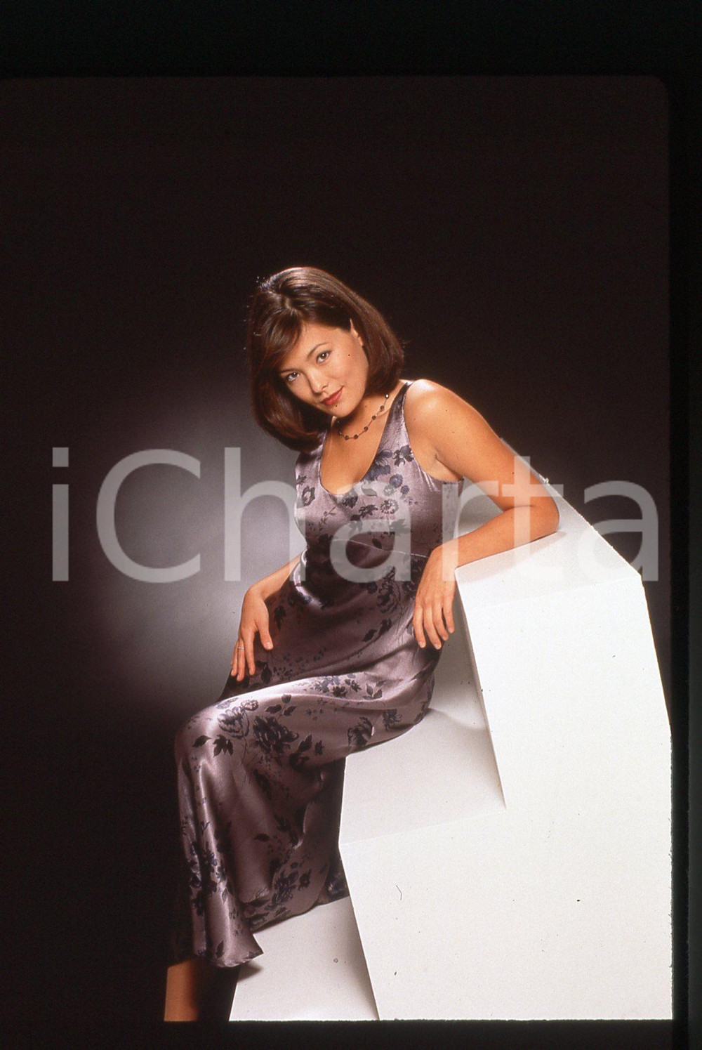 35mm vintage slide*2000ca BEAUTIFUL Soap Opera Lindsey PRICE Ritratto 