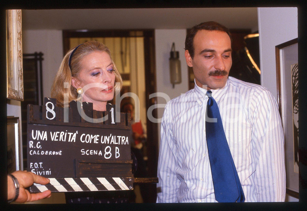 35mm vintage slide*1989 UNA VERITÀ COME UN'ALTRA CAPUCINE Paolo SCALONDRO Ciak