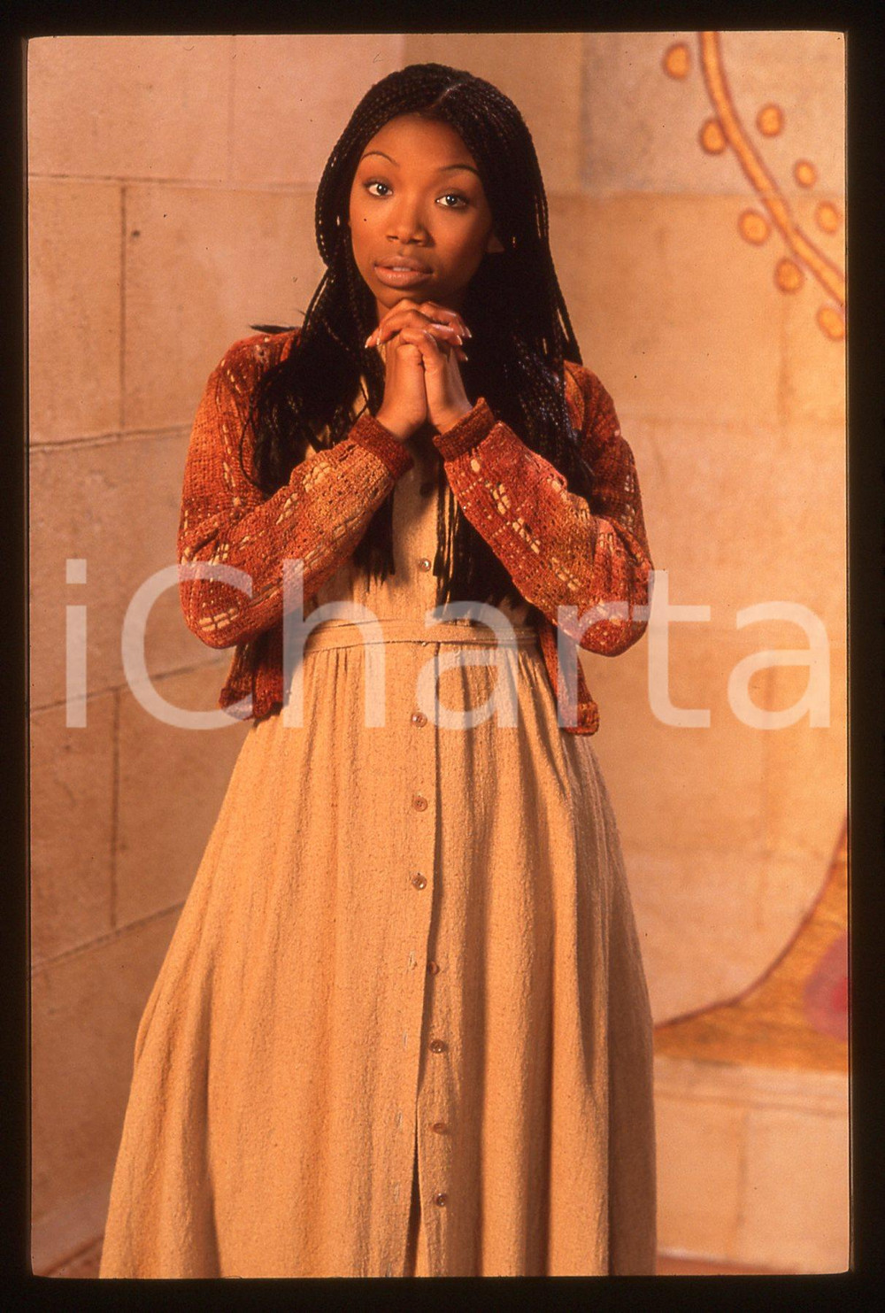35mm vintage slide* 1997 CINDERELLA -  Brandy NORWOOD Ritratto dell'attrice (1)