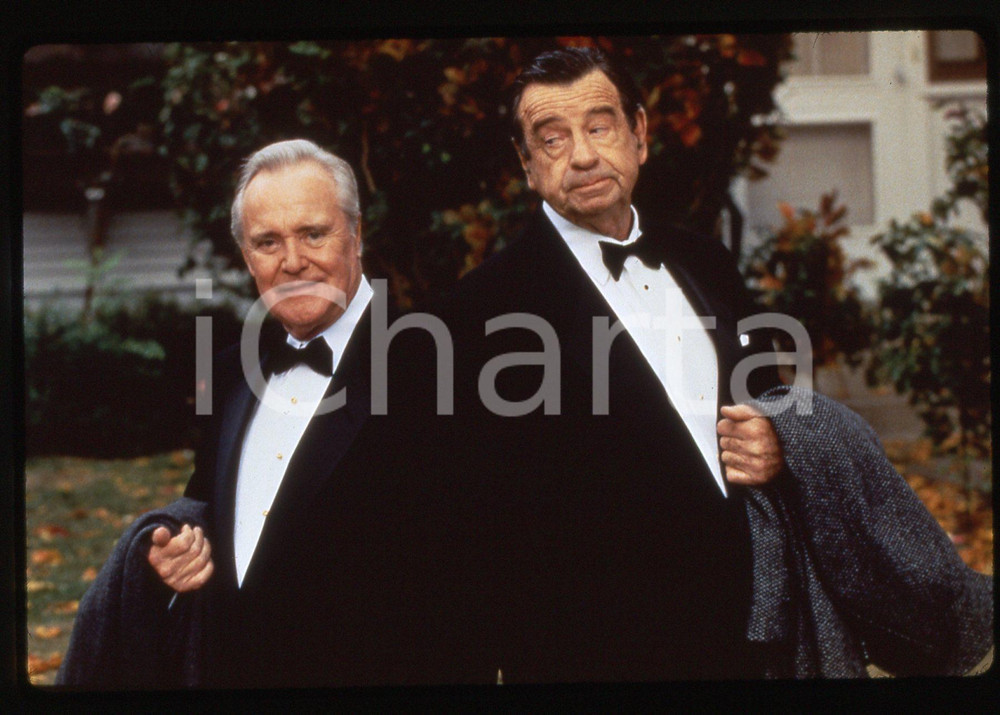 35mm vintage slide*1995 GRUMPIER OLD MEN - Walter MATTHAU Jack LEMMON Ritratto