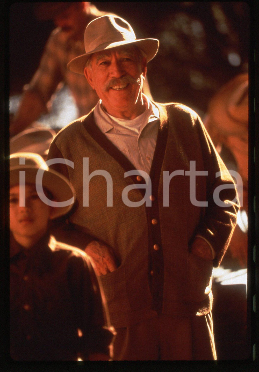 35mm vintage slide*1995 A WALK IN THE CLOUDS Anthony QUINN Ritratto dell'attore 