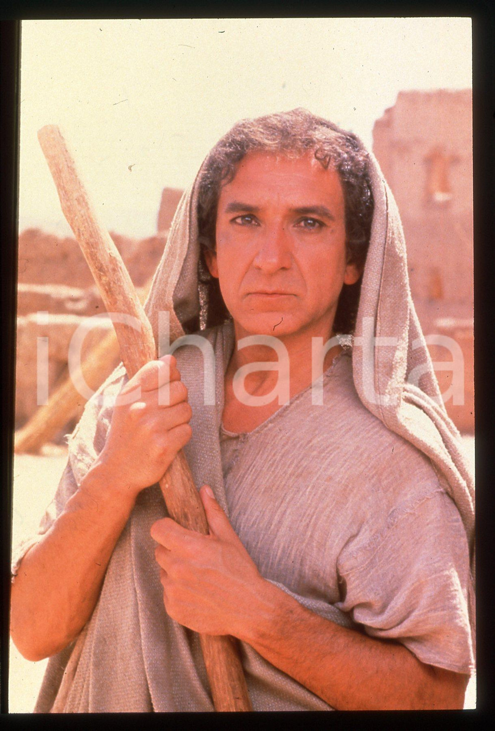 35mm vintage slide*1995 ca MOSES - Ben KINGSLEY in una scena del film (5)
