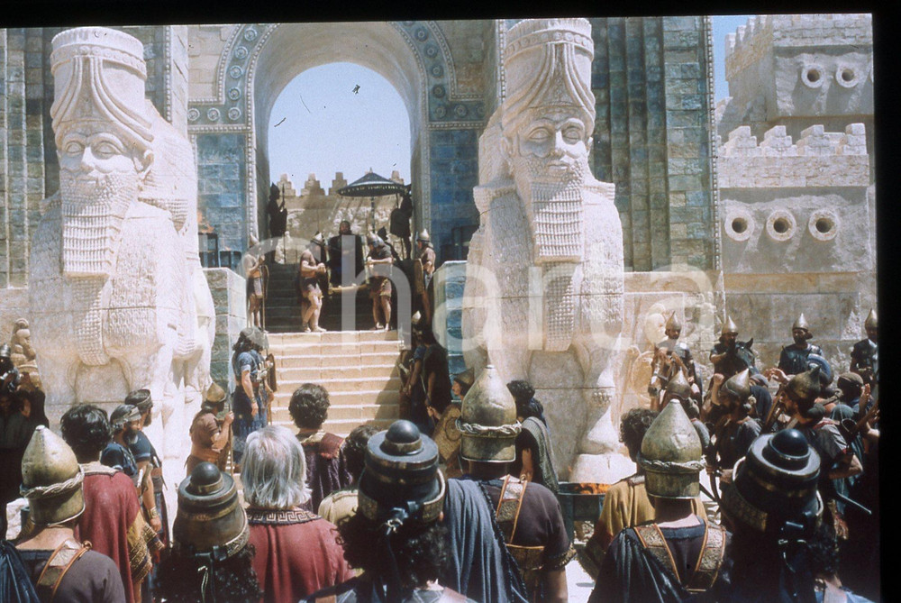 35mm vintage slide*1995 ca MOSES Scena dalla miniserie tv di Roger YOUNG