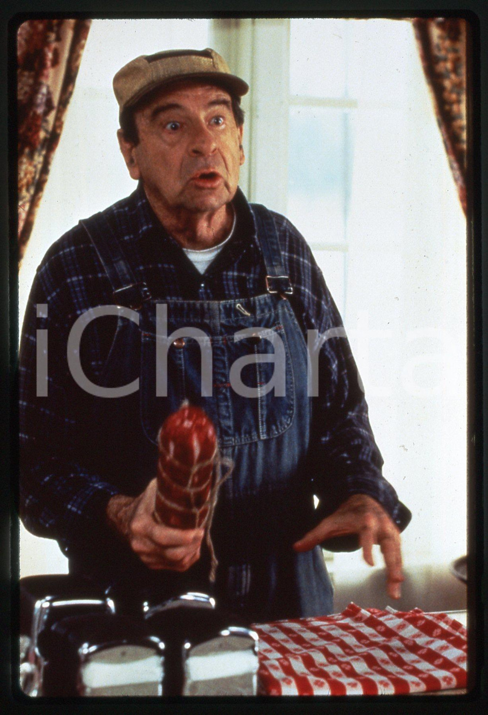 35mm vintage slide*1995 GRUMPIER OLD MEN - Walter MATTHAU in una scena del film