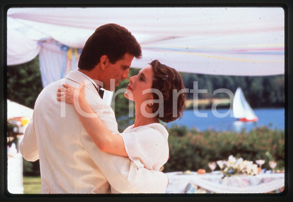 35mm vintage slide*1989 COUSINS - Isabella ROSSELLINI Ted DANSON Scena del film