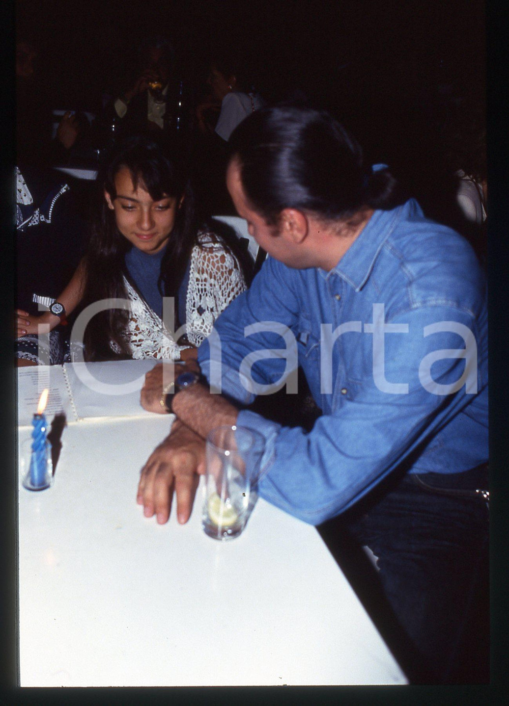 35mm vintage slide* 1990ca ITALIA COSTUME Armando DE RAZZA Paparazzato (10)
