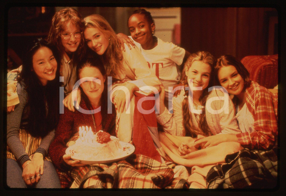 35mm vintage slide*1995 THE BABY-SITTERS CLUB Schuyler FISK Tricia JOE e cast 1