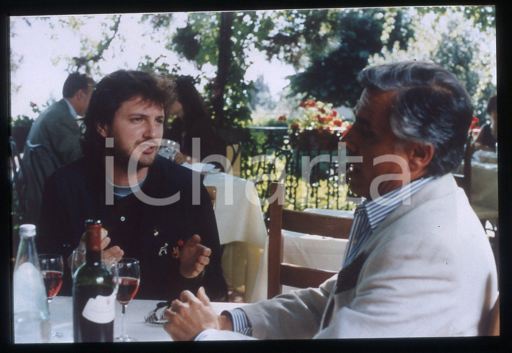 35mm vintage slide*1997 FUOCHI D'ARTIFICIO Leonardo PIERACCIONI George HILTON