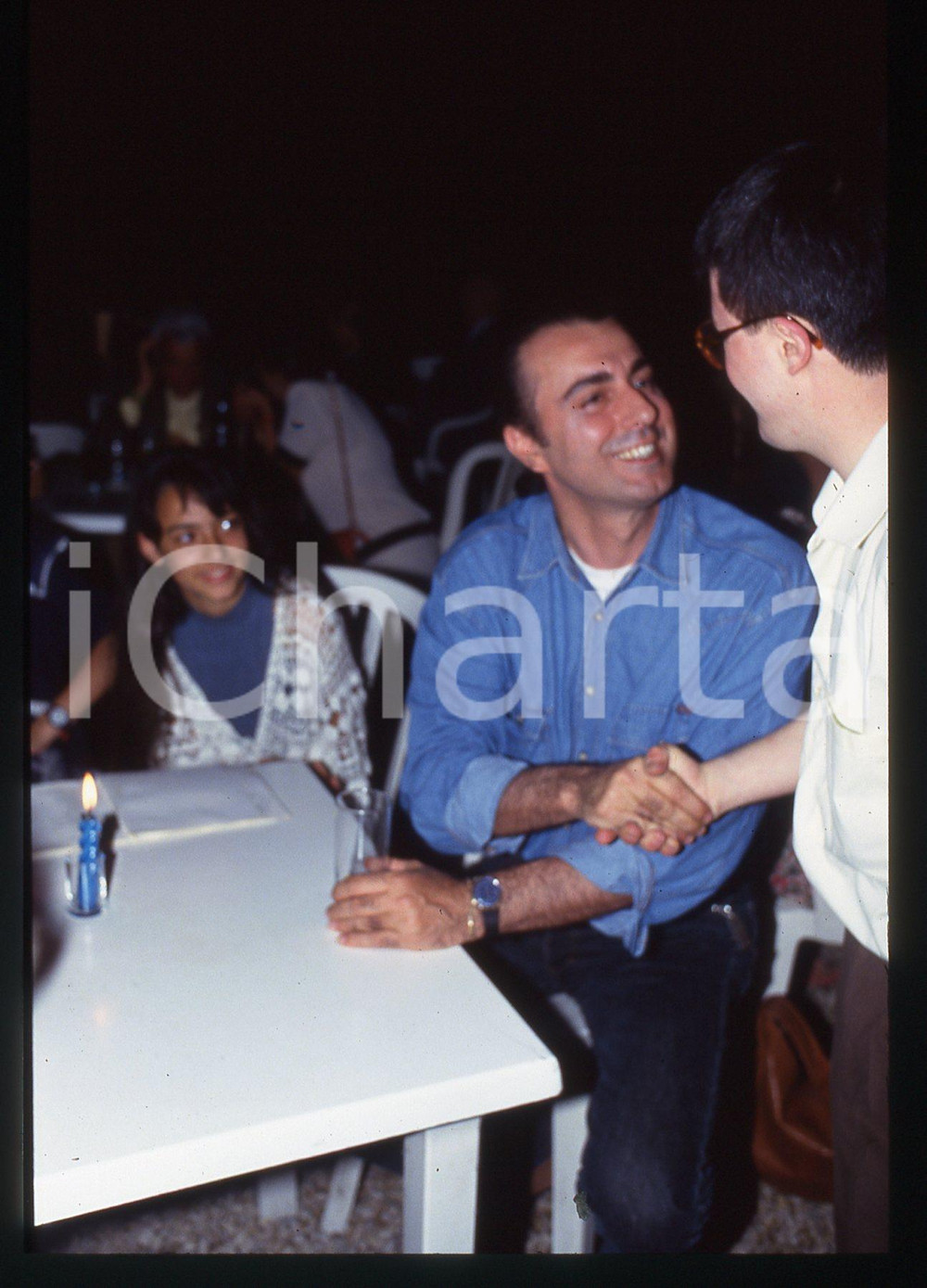 35mm vintage slide* 1990ca ITALIA COSTUME Armando DE RAZZA Paparazzato (12)