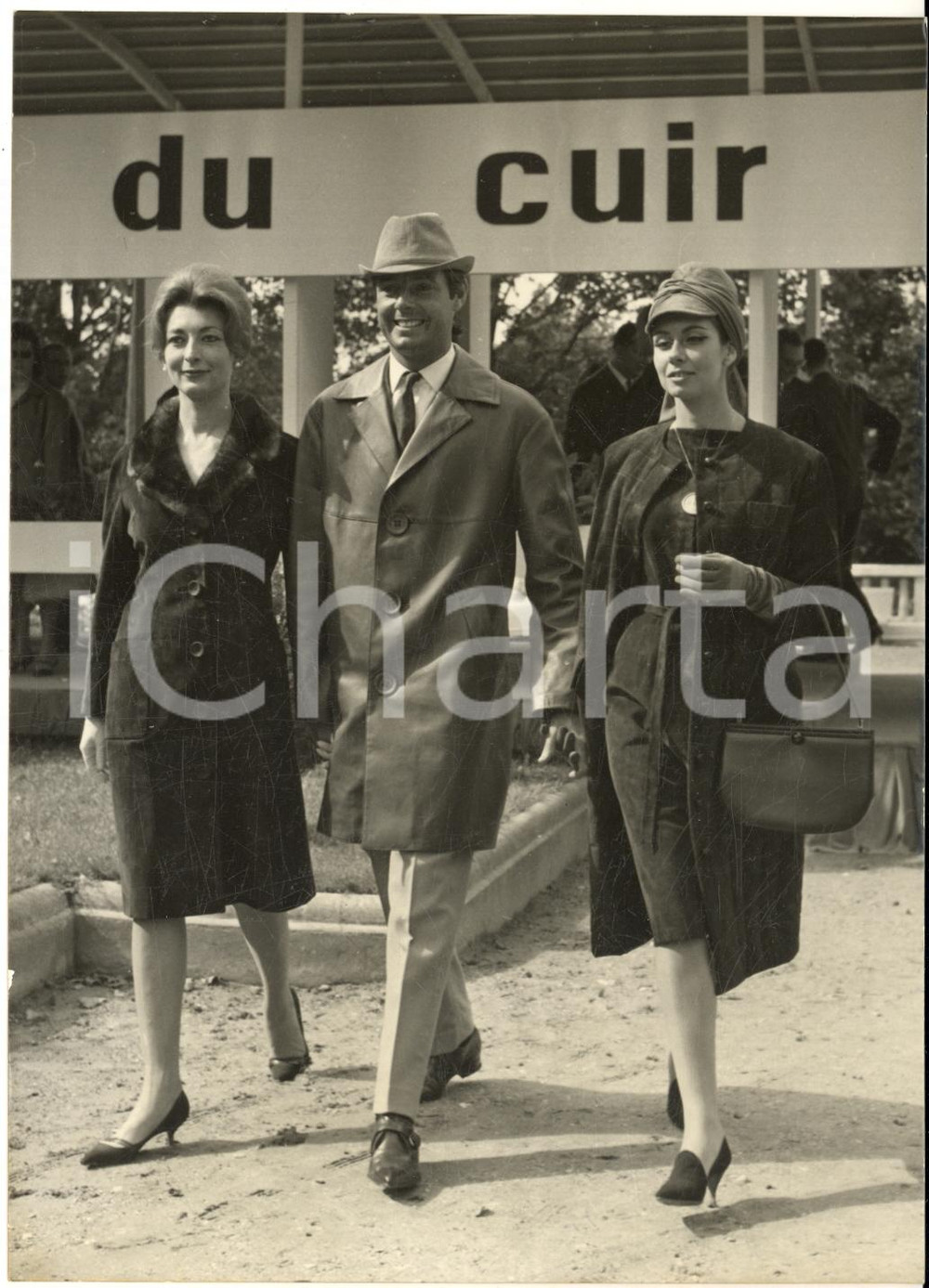 1962 PARIS Exposition Internationale du Cuir - Mannequins *Photo 13x18 cm