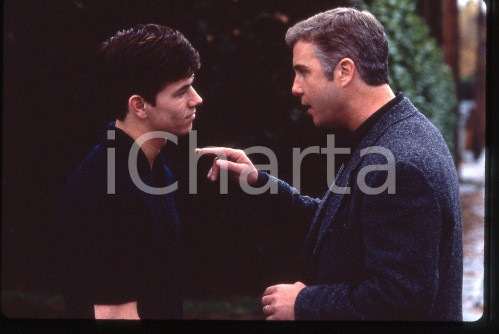 35mm vintage slide*1996 FEAR - Mark WAHLBERG William PETERSEN Scena del film 