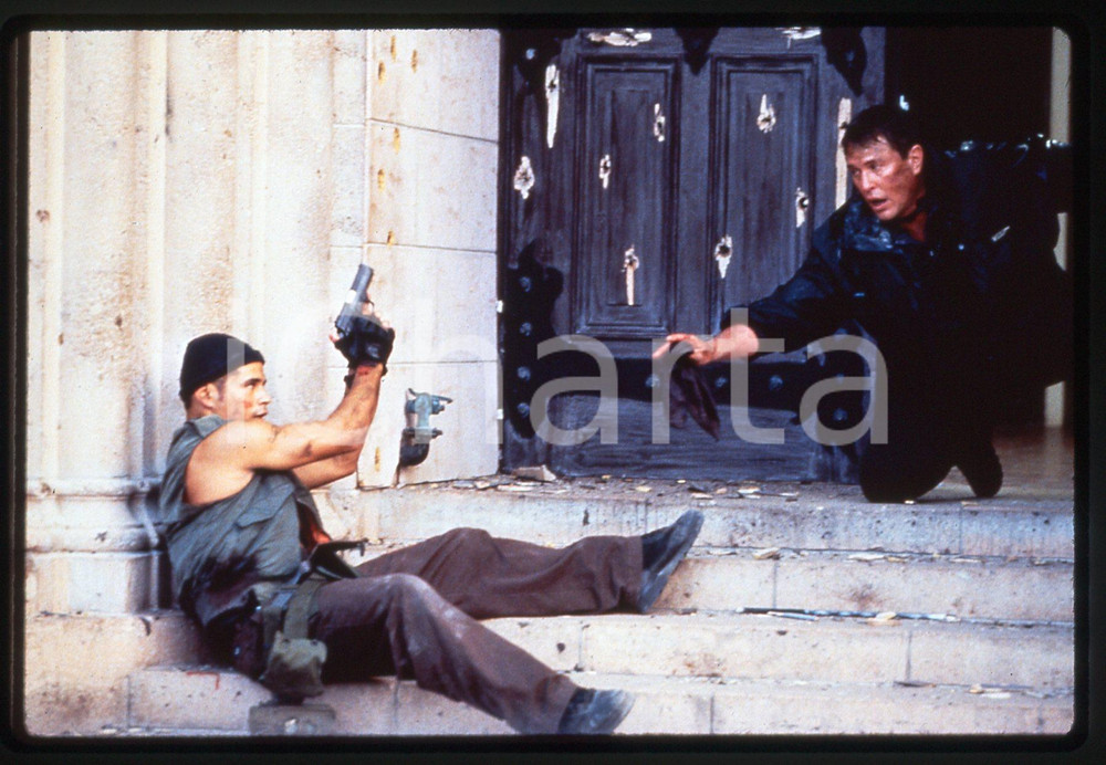 35mm vintage slide*1996 THE SUBSTITUTE - Raymond CRUZ Tom BERENGER nel film  