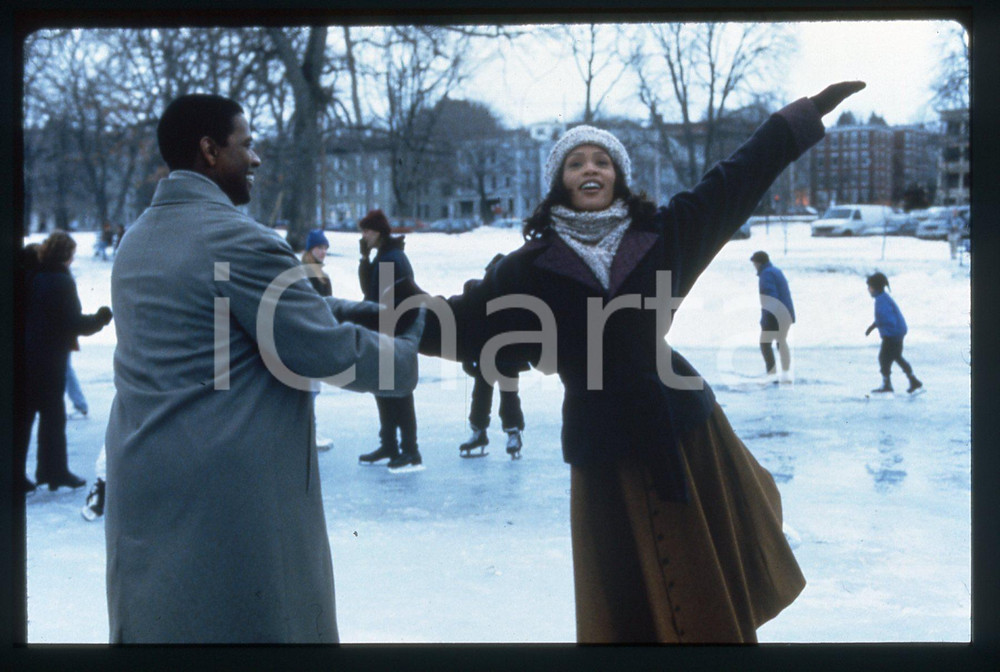 35mm vintage slide*1996 THE PREACHER'S WIFE Denzel WASHINGTON Whitney HOUSTON