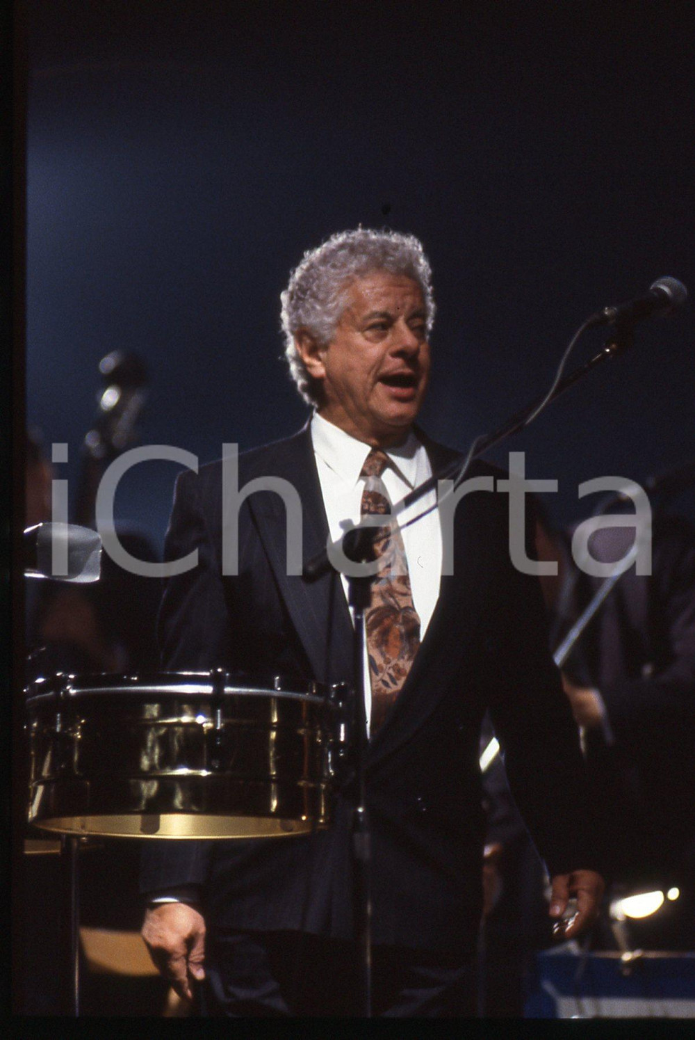 35mm vintage slide* 1994 FORUM DI ASSAGO Tito PUENTE Ritratto del musicista (57)