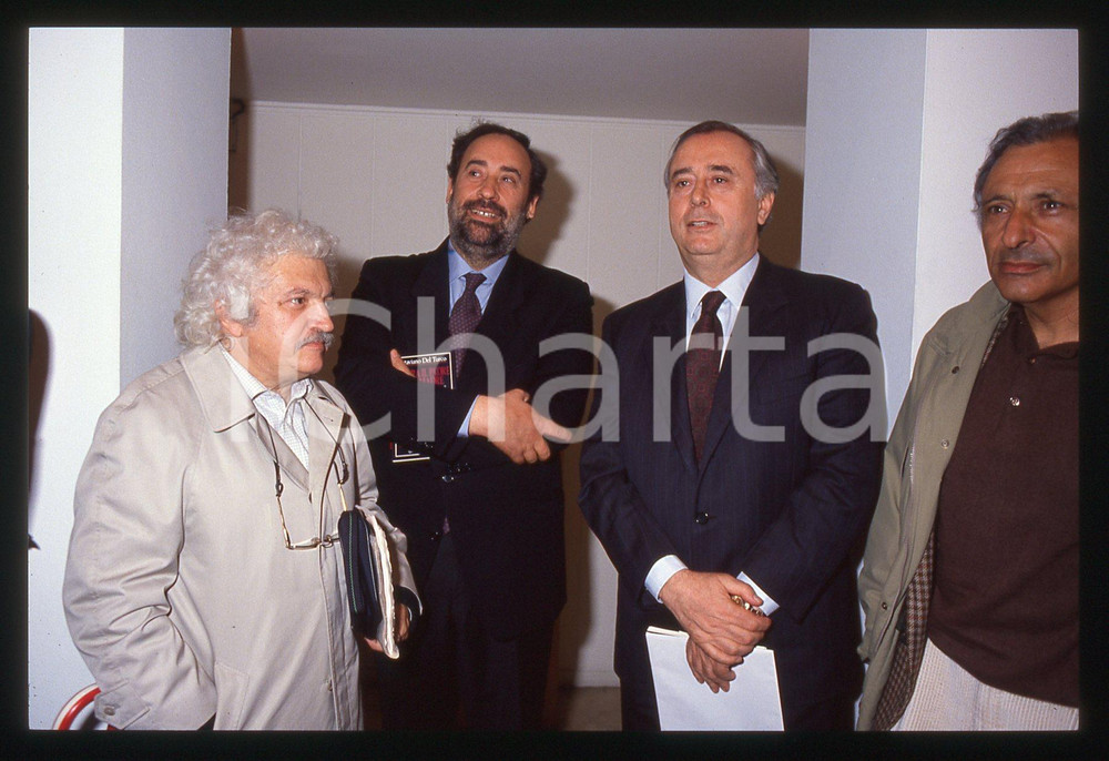 35mm vintage slide* 1990ca ITALIA - MOGOL Bruno LAUZI Ottaviano DEL TURCO (1)