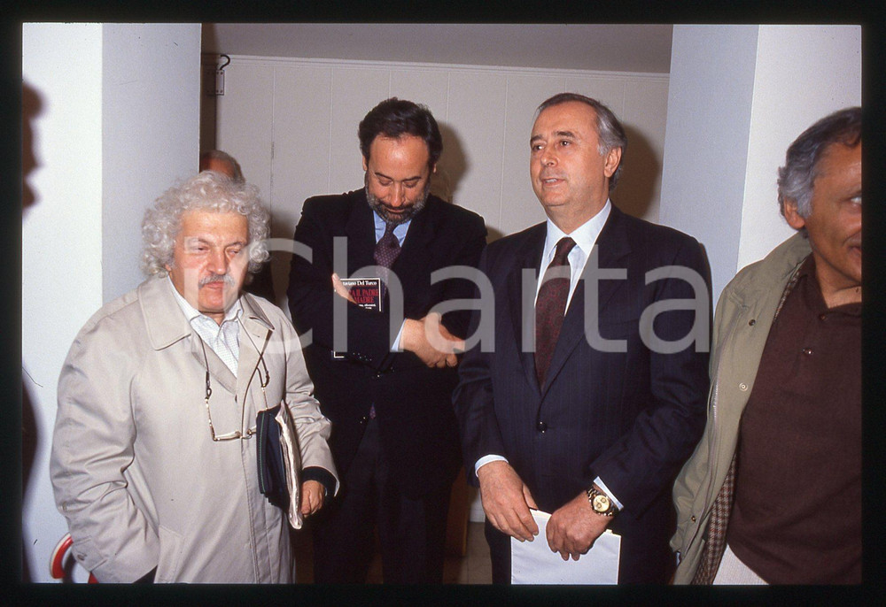 35mm vintage slide* 1990ca ITALIA COSTUME Bruno LAUZI Ottaviano DEL TURCO (2)