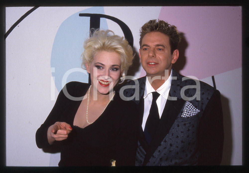 35mm vintage slide* 1989 PUBBLIMANIA - KRISMA Maurizio ARCIERI Christina MOSER 6